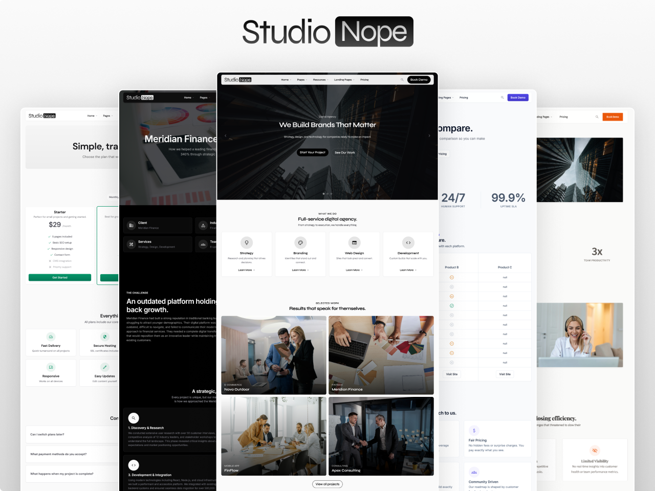 Studio Nope Theme for HubSpot CMS